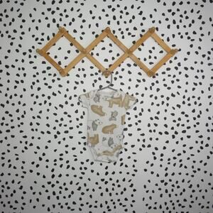 Carter’s Child of Mine Bear Animal Print Neutral Baby Onesie